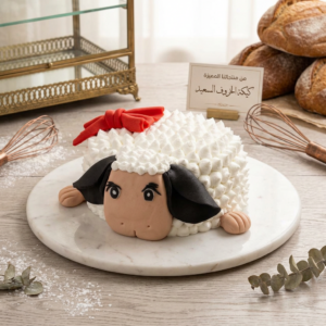 🐑✨ كيكة الخروف للعيد